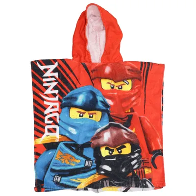 Bath cape (Red, Blue, Multicolored) from Character World Cotton