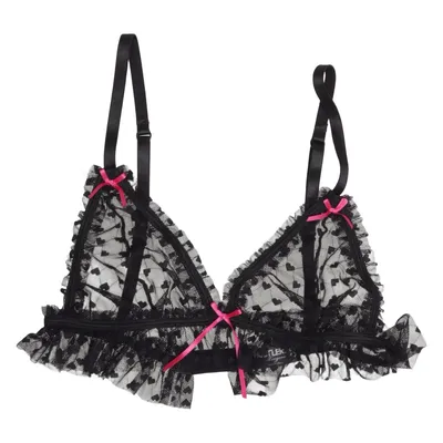 Bralette (Svart) från Hustler Elastan, Polyamid