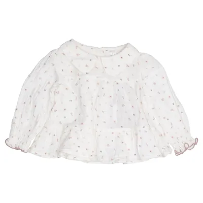 Blouse (Blanc, Multicolore) de Orchestra Coton, Élasthane