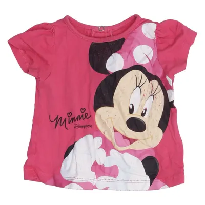 T-shirt (Rose, Noir, Blanc) de Disneyland Paris Coton