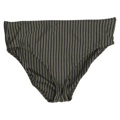 Bikiniunterteil (Grün, Schwarz) von Rosa Faia Elasthan, Polyamid