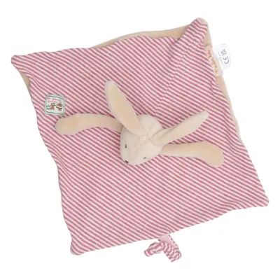Snuttefilt (Röd, Vit) från Moulin Roty Polyester