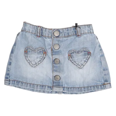 Denim skirt (Blue) from Mothercare Cotton, Polyester