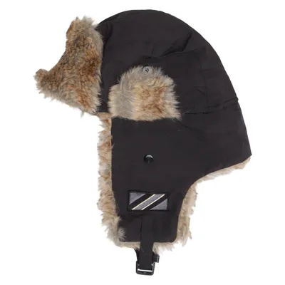Trapper-Mütze (Schwarz, Braun) von HV Polo