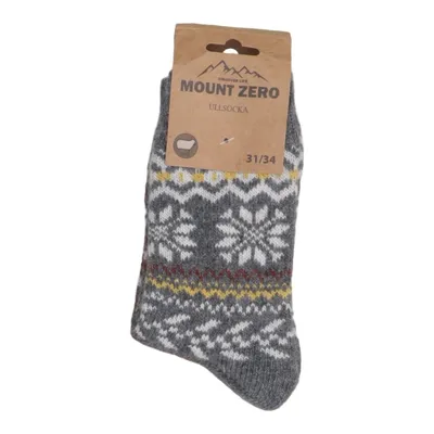 Socks (Gray, Multicolored) from Mount Zero Acrylic, Elastane, Polyester, Wool