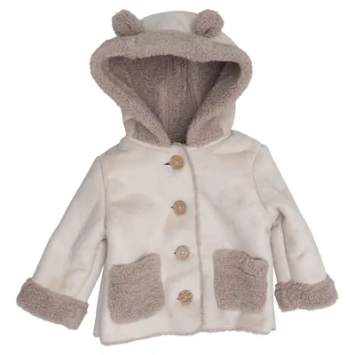 Veste en peau de mouton retournée (Beige, Marron) de Mantaray