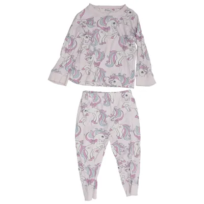 Pyjama (Rose, Multicolore) de Ellos Coton, Élasthane
