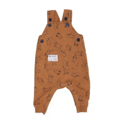 Dungarees (Brown) from Dopo Dopo Cotton, Polyester