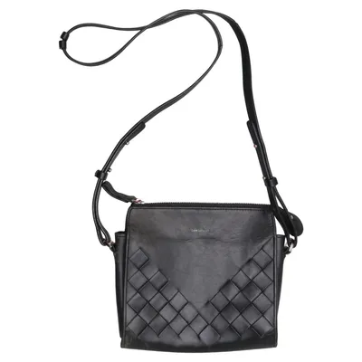 Shoulder-bag (Black) from Sandqvist Leather