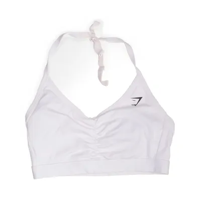 Sports bra (White) from Gymshark