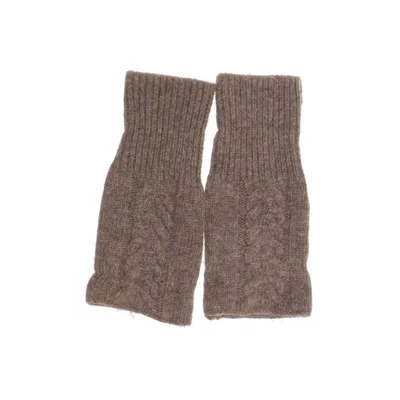 Polswarmers (Beige) van Zara Polyamide, Polyester, Wol