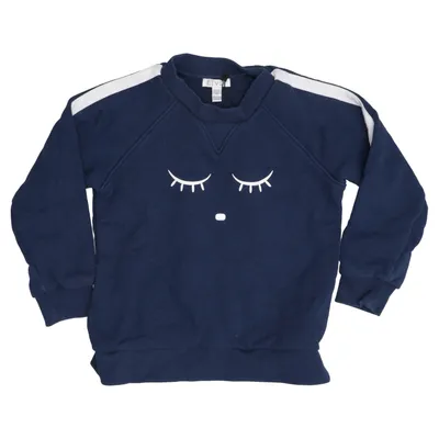 Sweatshirt (Bleu, Blanc) de Livly Coton
