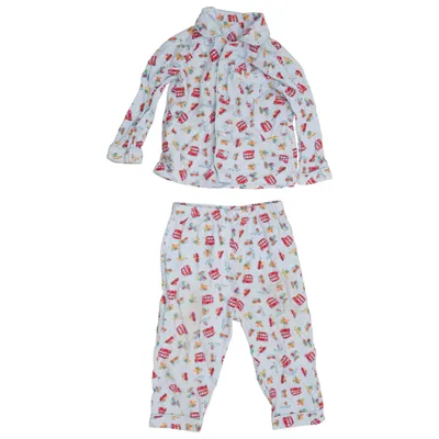 Pyjamasz (Blå, Flerfarvet) fra Primark Baby Bomuld