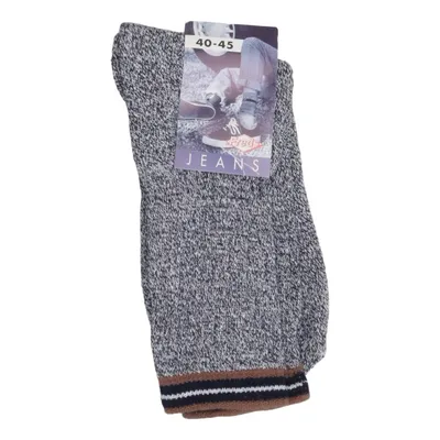 Chaussettes (Gris, Bleu, Marron) de Freds Coton, Polyamide