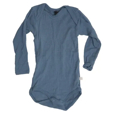 Romper (Blauw) van Dilling Merinowol