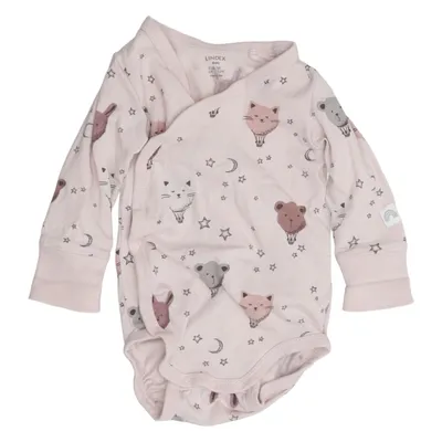 Body (Rosa, Flerfärgad) från Lindex Baby Bomull, Elastan