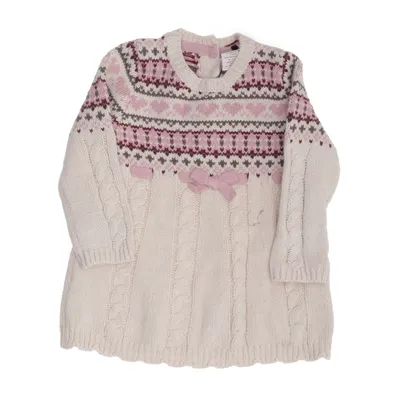 Robe (Beige, Rose, Multicolore) de Catherine Malandrino Acrylique, Coton