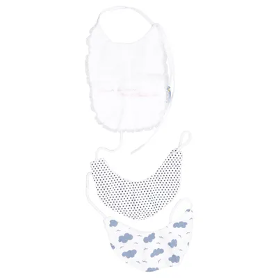 Bavoir (Blanc, Multicolore)