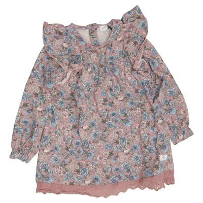Klänning (Rosa, Blå, Flerfärgad) från Newbie by KappAhl Bomull