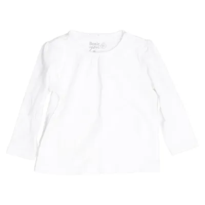 T-shirt à manches longues (Blanc) de Basic You