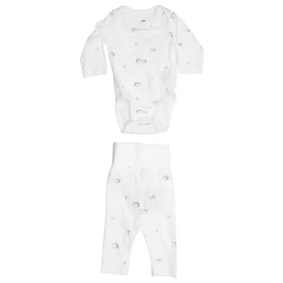 Set (Wit) van H&M Katoen, Elastaan