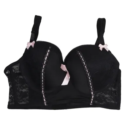 BH (Sort) fra Lovehoney Bomuld, Elastan, Polyamid, Polyester