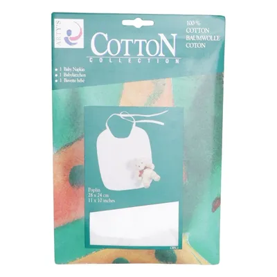 Bavoir  (Blanc) de Arty's Coton