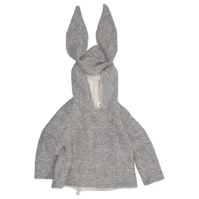 Sweater (Bunny Hoodie) from Oeuf Alpaca wool
