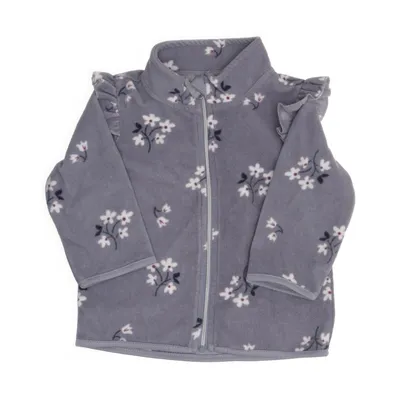 Fleecejacka (Grå, Flerfärgad) från H&M Polyester, Bomull