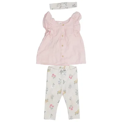Ensemble (Rose, Blanc, Multicolore) de H&M Coton, Élasthane