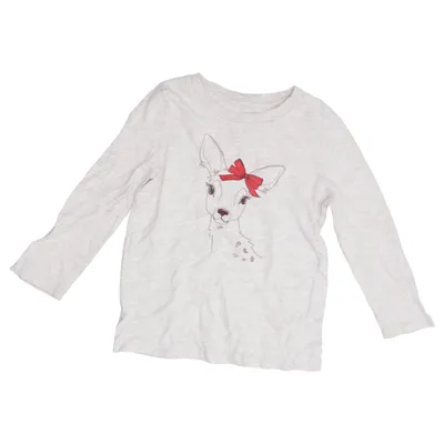 T-shirt à manches longues (Beige) de Cat & Jack Coton