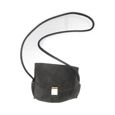 Axelremsväska (BOX BAG WBAF2004F) från Zadig & Voltaire Bomull, Skinn, Mocka