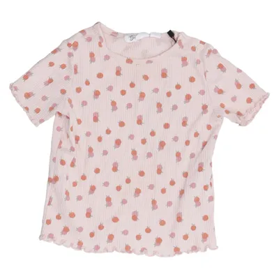 T-shirt (Rosa, Orange) från Sweetie Elastan, Ekologisk bomull