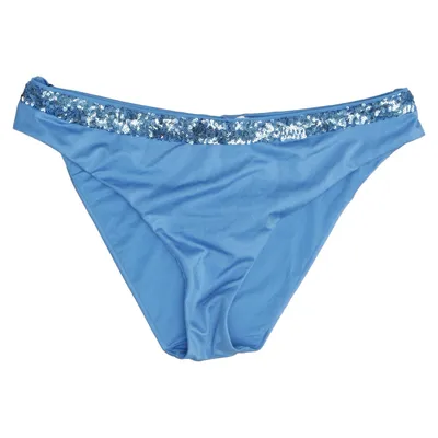 Bikini bottom (Blue) from Calzedonia Elastane, Polyamide, Polyester