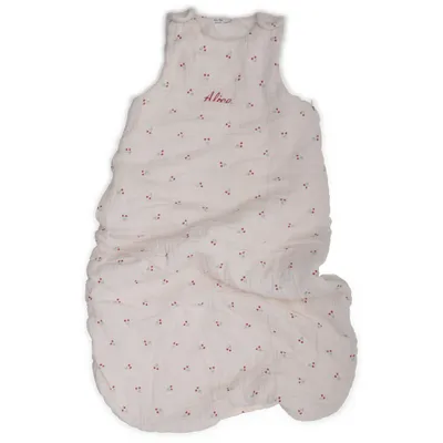 Babyslaapzak (Wit, Rood) van Vertbaudet Katoen, Polyester
