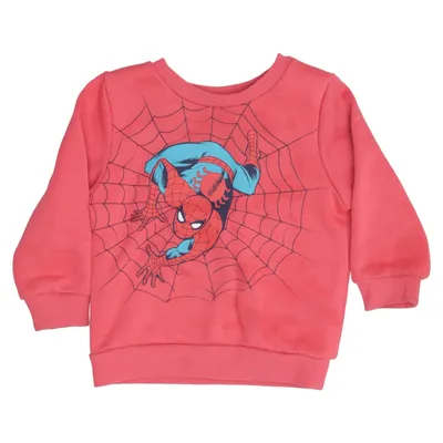 Sweatshirt (Rood, Blauw, Zwart) van Marvel Katoen, Polyester