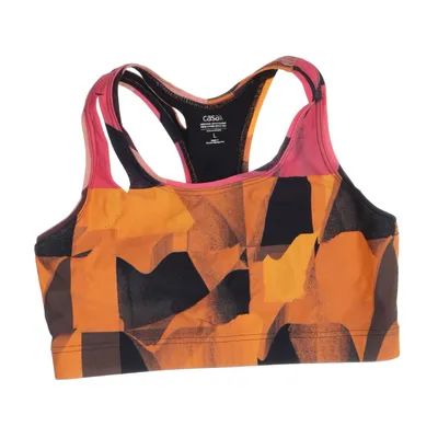 Sport-BH (Orange, Svart, Flerfärgad) från Casall Elastan, Polyamid