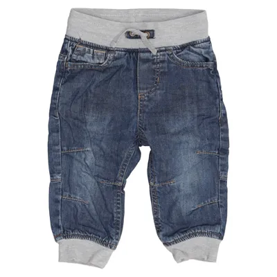 Jeans (Blå, Grå) fra Polarn O. Pyret Bomuld
