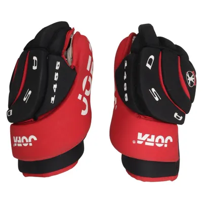 Hockeyhandskar (Svart, Röd) från Jofa