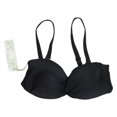 Haut de bikini (Noir) de Wolf & Whistle Élasthane, Polyamide, Polyester
