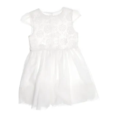 Brudnäbbsklänning (Vit) från Young Dimension Polyester