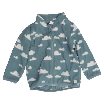 Fleece jas (Blauw, Wit) van Lindex Baby Polyester