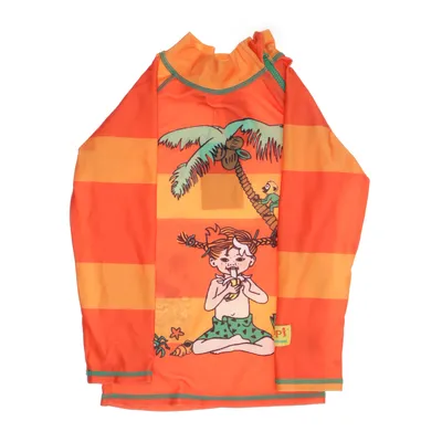 Badtröja (Orange, Gul, Flerfärgad) från Swimpy Elastan, Polyester