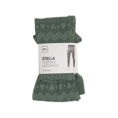 Thermobroek (Groen) van Rusta Elastaan, Polyester