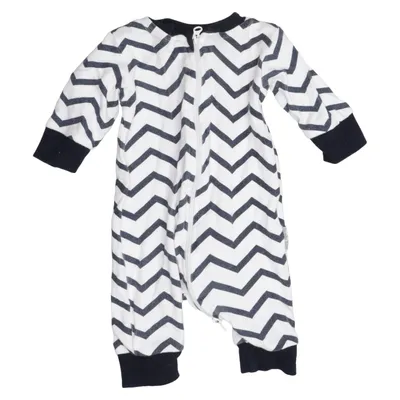 Barboteuse (Noir, Blanc) de Lifewear Bambou, Coton