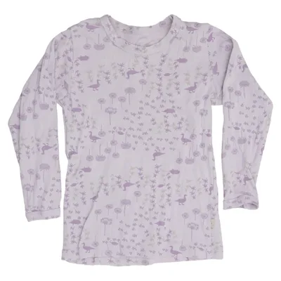 Lange mouwen shirt (Lila) van Eight O Eight Organisch katoen