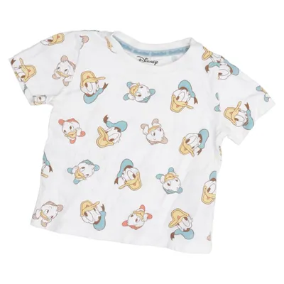 T-shirt (Hvid, Flerfarvet) fra Disney by Primark Bomuld
