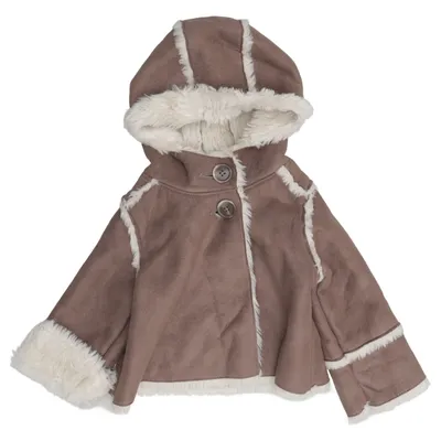 Shearlingjacka (Brun, Vit) från BabyGap Akryl, Polyester