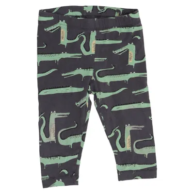 Leggings (Zwart, Groen) van Lindex Baby Katoen, Elastaan