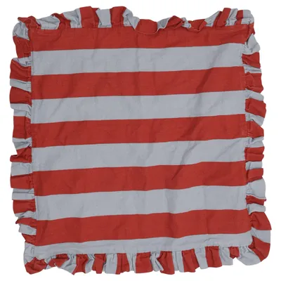 Pudebetræk (Rød, Grå) fra H&M Home Bomuld